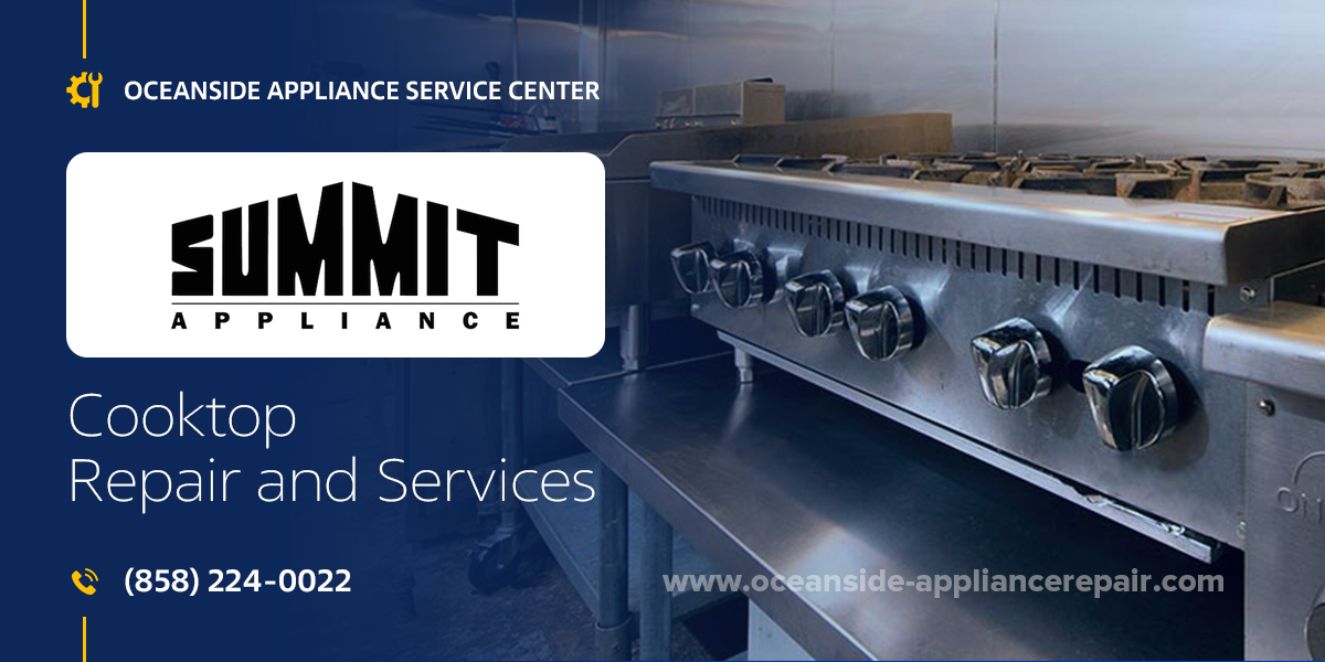 summit appliance cooktop repair services