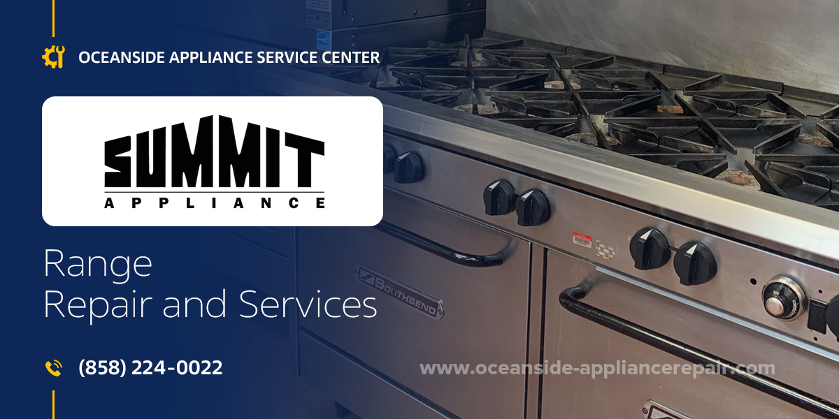 summit appliance range repair services